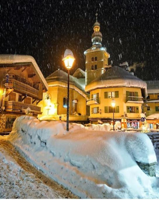 Logement A Megeve Avec Jardin المظهر الخارجي الصورة