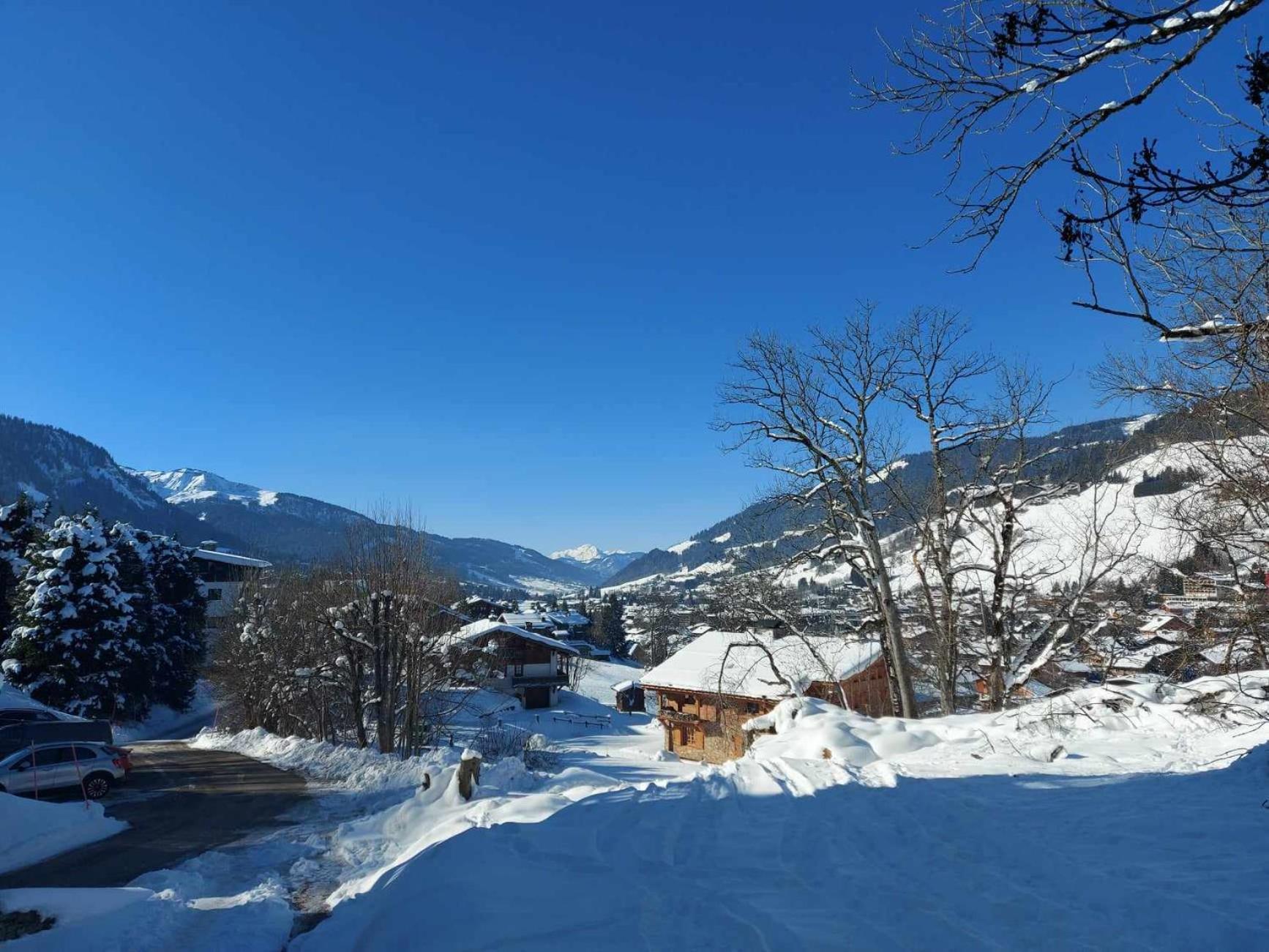Logement A Megeve Avec Jardin المظهر الخارجي الصورة