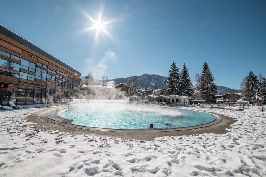 Logement A Megeve Avec Jardin المظهر الخارجي الصورة