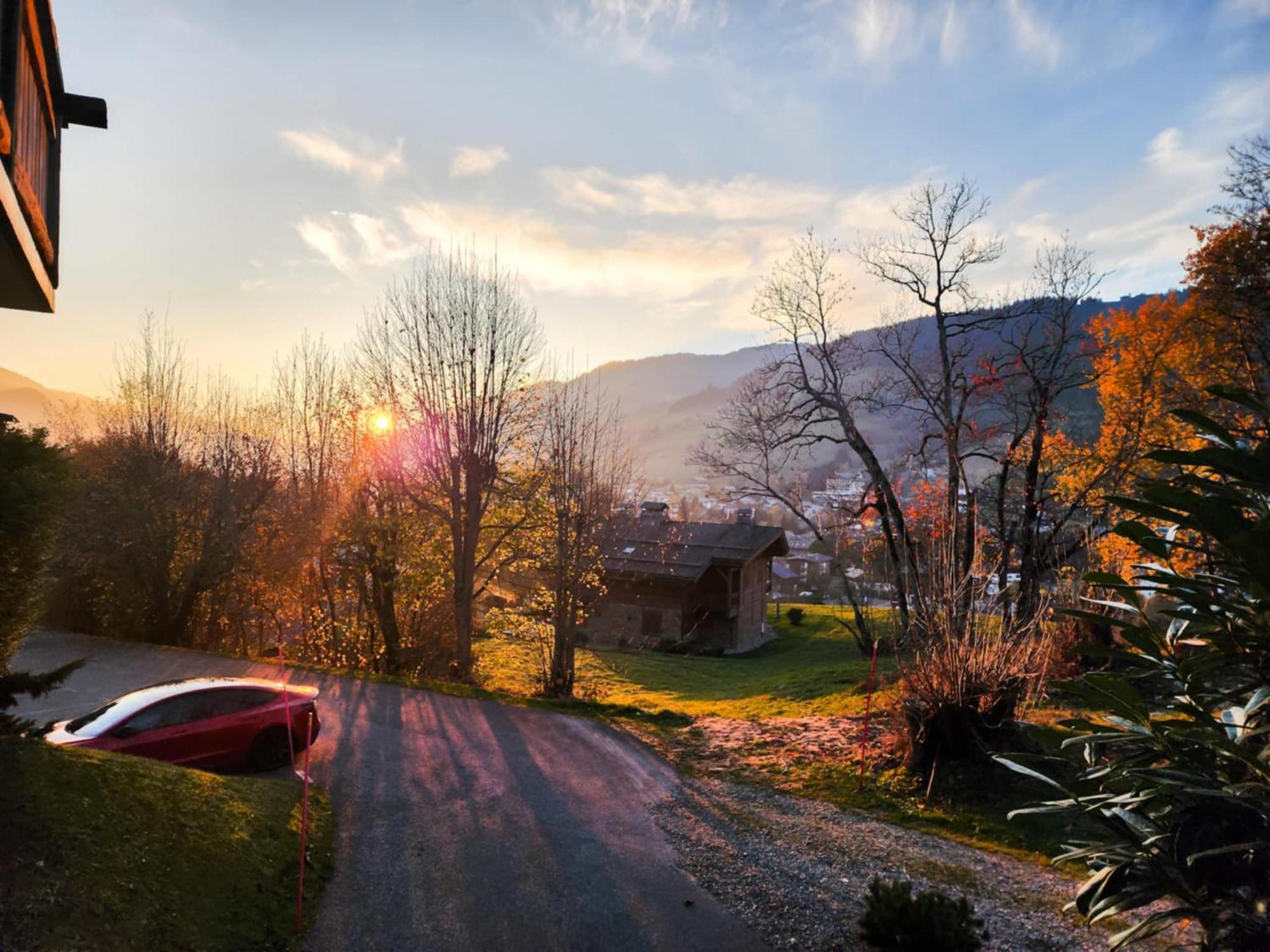 Logement A Megeve Avec Jardin المظهر الخارجي الصورة
