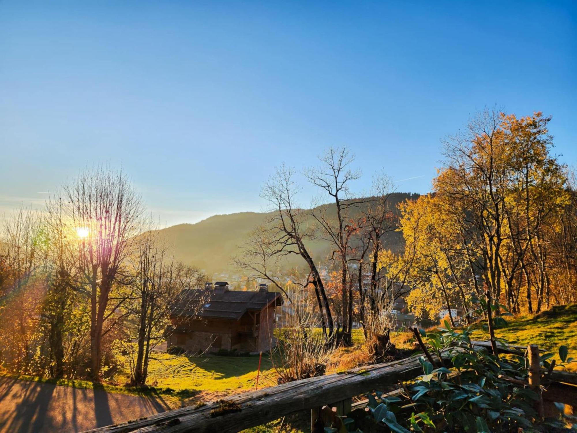 Logement A Megeve Avec Jardin المظهر الخارجي الصورة
