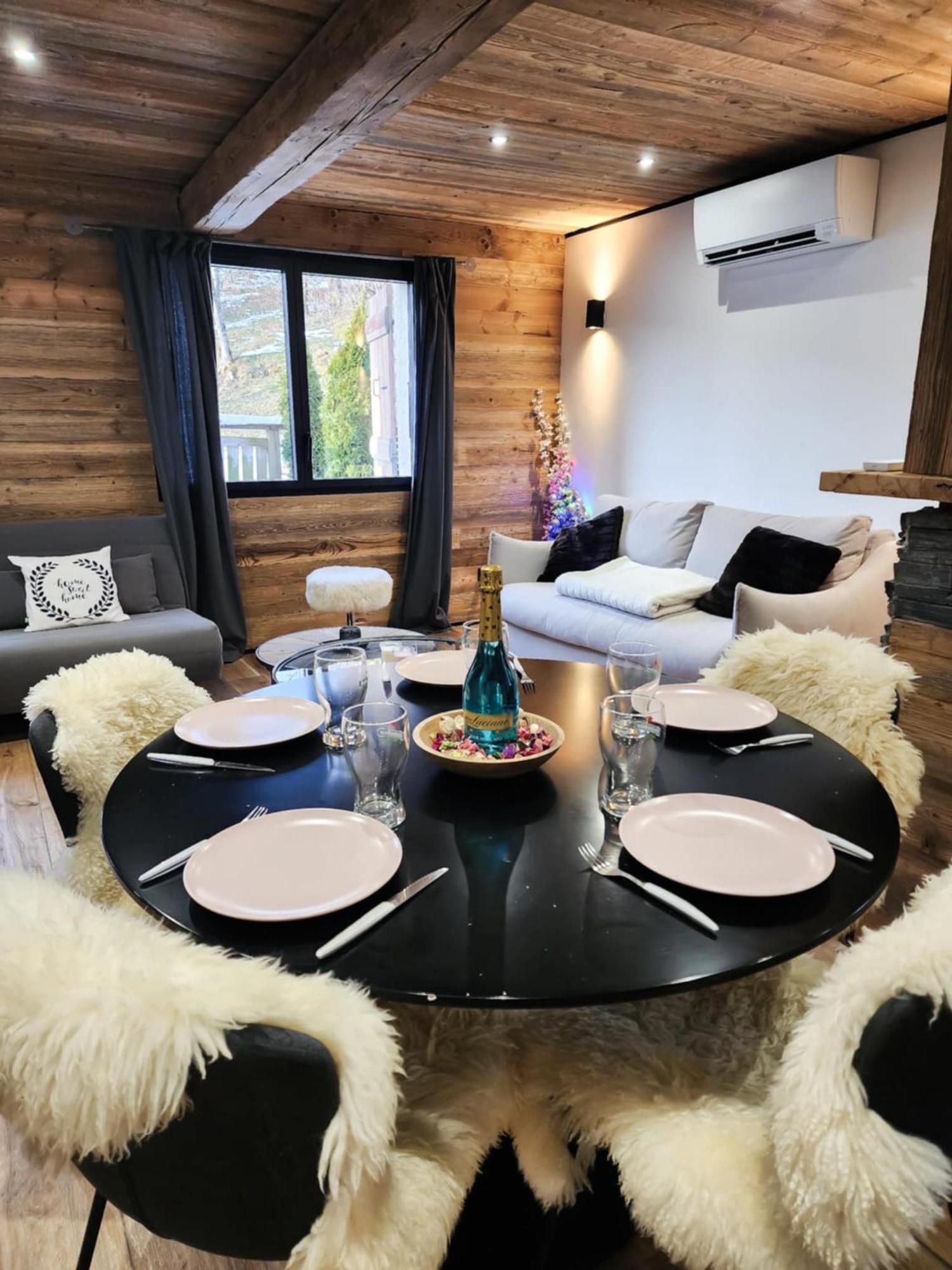 Logement A Megeve Avec Jardin المظهر الخارجي الصورة
